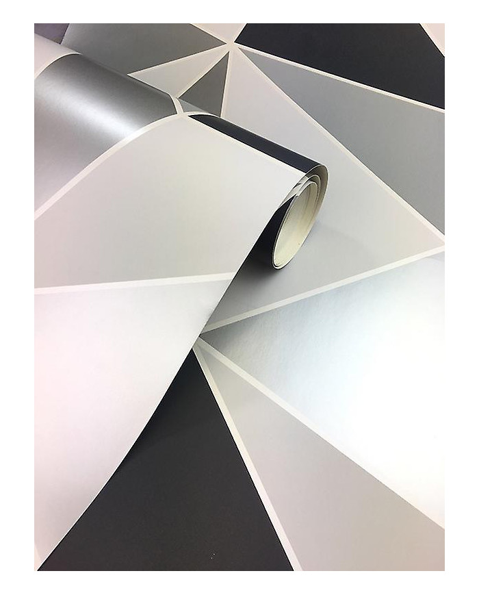Apex Geometric Wallpaper Fine Décor