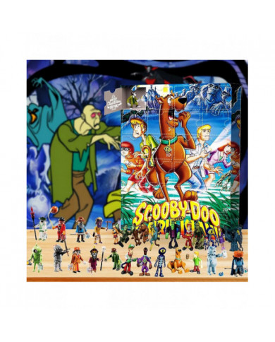 Calendrier de l’Avent 2023 24 jours Compte à rebours de Noël Scooby-doo Figurines Jouets Poupée Enfants Enfants [...]