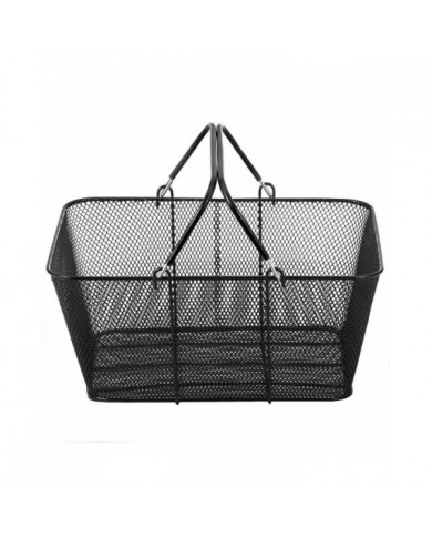 Paniers à provisions avec poignées, 12PCS, panier à provisions en fil métallique portable, ensemble de paniers à [...]