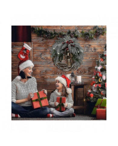 Couronnes de Noël de ferme pour porte d’entrée, couronnes de rotin de 14 pouces pour décorer Noël, 2021 Cloches [...]