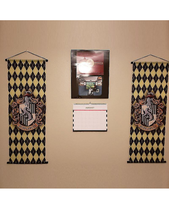 Harry Potter Fans Plaid Drapeau suspendu Poudlard École de sorcellerie et de sorcellerie Tapisserie Scène [...]