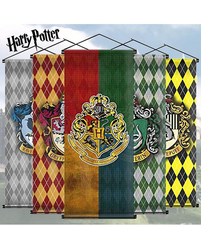 Harry Potter Fans Plaid Drapeau suspendu Poudlard École de sorcellerie et de sorcellerie Tapisserie Scène [...]