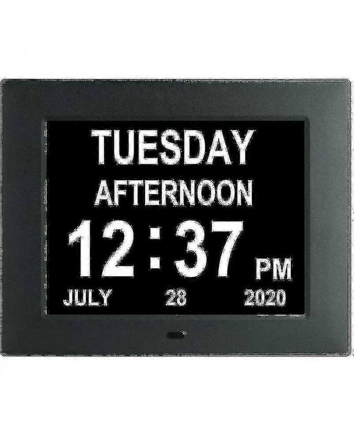 Digital Dementia Clock Calendar Clock Day Date Clock Grand Display Grand Clear Unabbreviated Time And Date