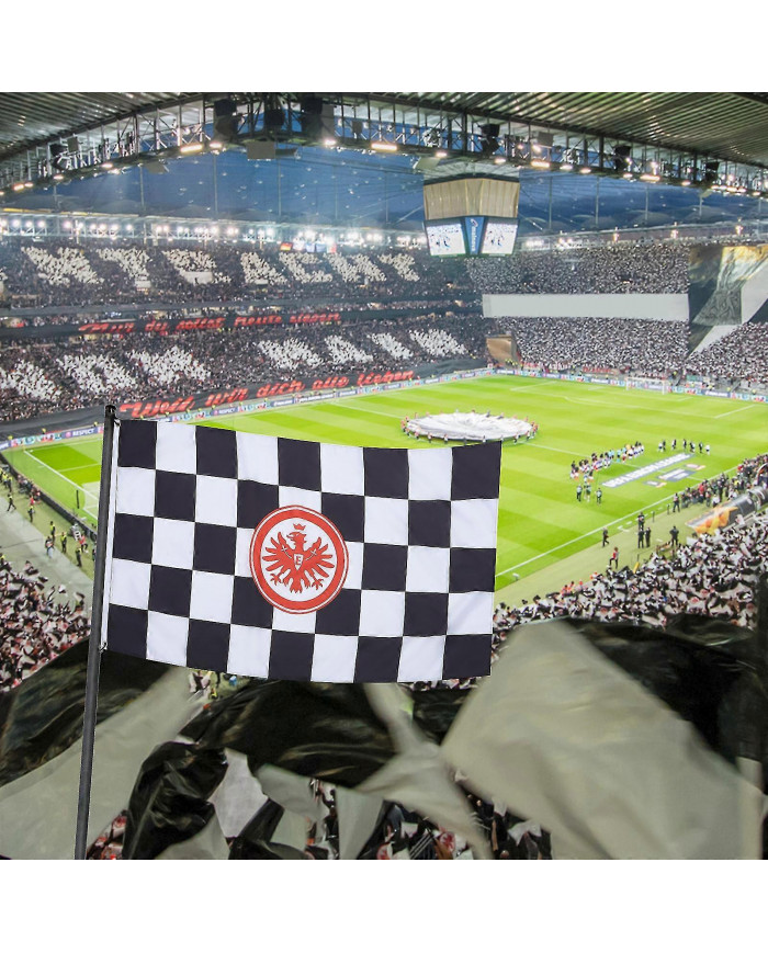 Eintracht Frankfurt Flag Frankfurt Football Club Drapeau imprimé numériquement 150*90cm
