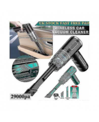 29000pa Aspirateur de voiture puissant humide / sec Sans fil forte aspiration Handheld Yaying Shop