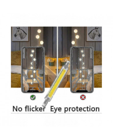 R7s Ampoule LED 118mm 30w Dimmable, Blanc chaud 3000k 3000lm, Linéaire Remplacer J118 300w Lampe halogéne, 360 [...]