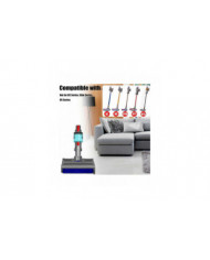 Brosse de lavage pour V7 V8 V10 V11 V15 électrique humide et sec avec lumière verte nettoie et sèche Hard Flo