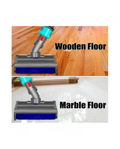 Brosse de lavage pour V7 V8 V10 V11 V15 électrique humide et sec avec lumière verte nettoie et sèche Hard Flo