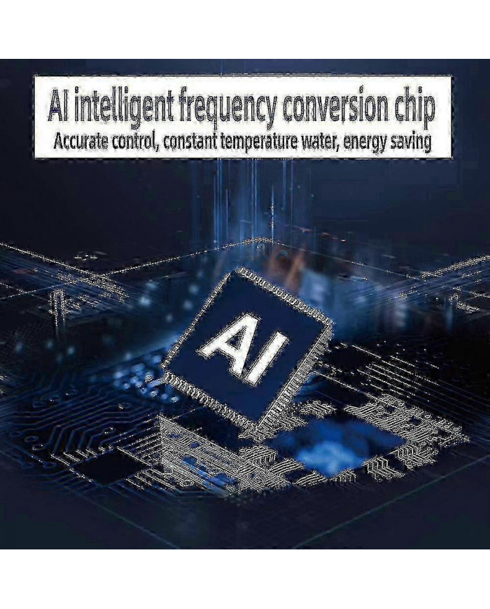 2024 Chauffe-eau instantané 3000W Chauffe-eau électrique sans réservoir mural avec affichage LED de la température