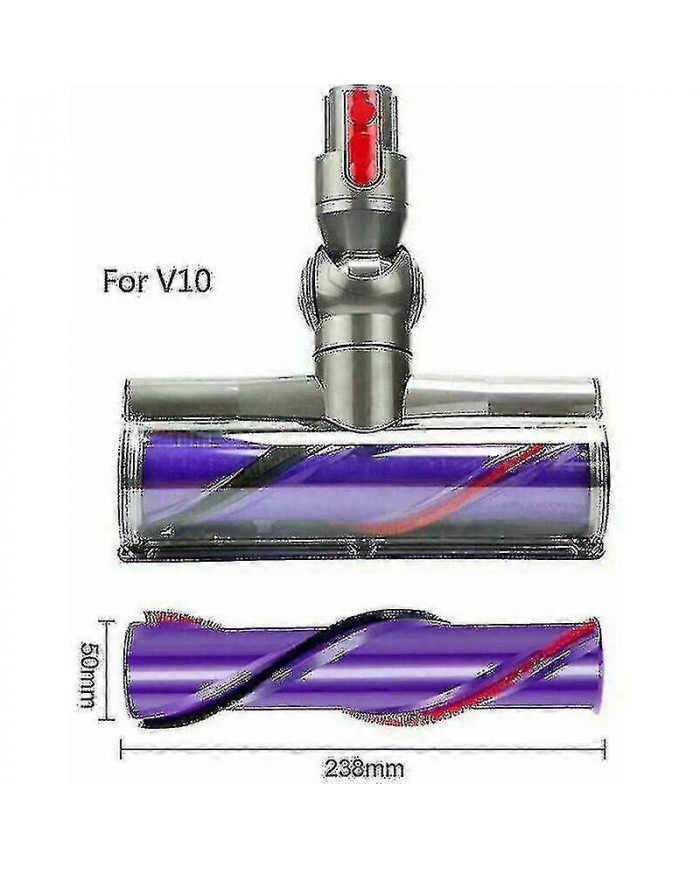 Jeu de brosses pour aspirateur V10 Absolute Animal Sv14 970135-01, 970100-05 -wf