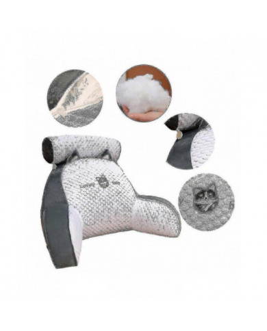 Oreiller de lecture pour le dossier de lit Soutien lombaire Coussin de siège Coussin de chaise longue