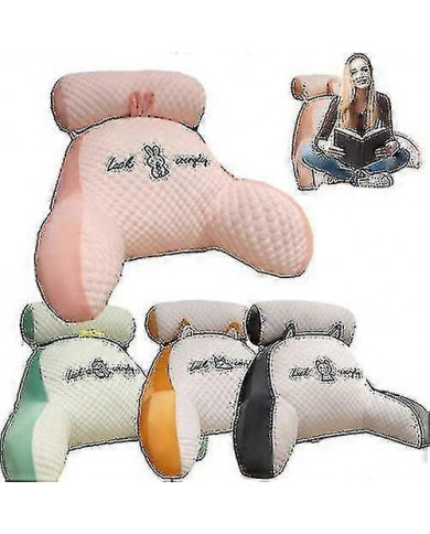 Oreiller de lecture pour le dossier de lit Soutien lombaire Coussin de siège Coussin de chaise longue