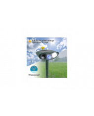 Répulsif à ultrasons pour cerfs - Pack de 2 - Alimenté à l’énergie solaire - Débarrassez-vous des cerfs en 48 heures