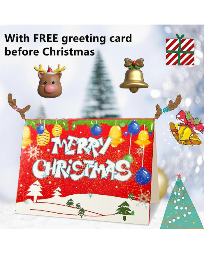 Calendrier de l’Avent vin de Noël, compte à rebours de 24 jours calendrier de l’Avent décoration support à vin, [...]