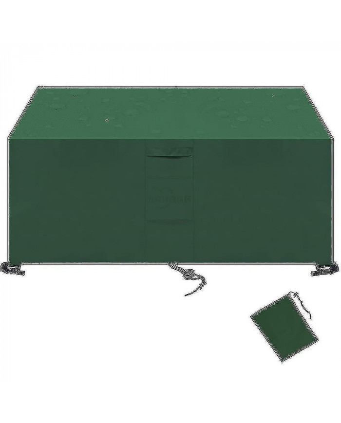 58 Tailles 420d Patio extérieur imperméable à l’eau Oxford Couvertures de meubles de jardin, vert