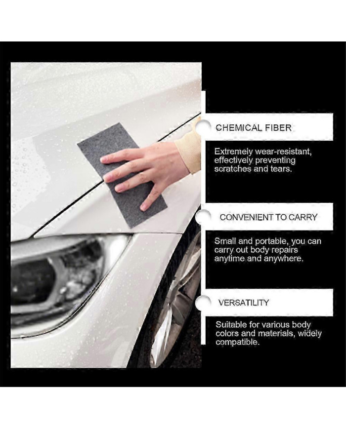 12pcs Nano Sparkle Cloth pour les rayures de voiture Nano Magic Cloth Scratch Remover