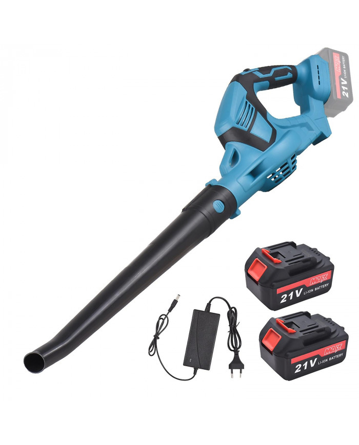 Souffleur de feuilles sans fil 21V Souffleur de feuilles alimenté par batterie pour l’entretien de la pelouse avec [...]