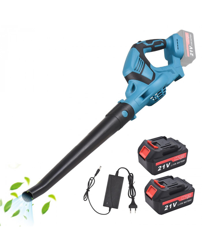 Souffleur de feuilles sans fil 21V Souffleur de feuilles alimenté par batterie pour l’entretien de la pelouse avec [...]