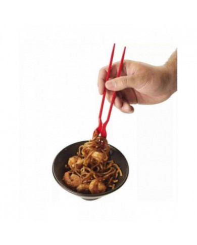 10pcs fourchette baguettes en un, Chork 24 Count Pack Fourchette Baguettes Combo