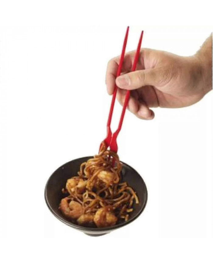 10pcs fourchette baguettes en un, Chork 24 Count Pack Fourchette Baguettes Combo