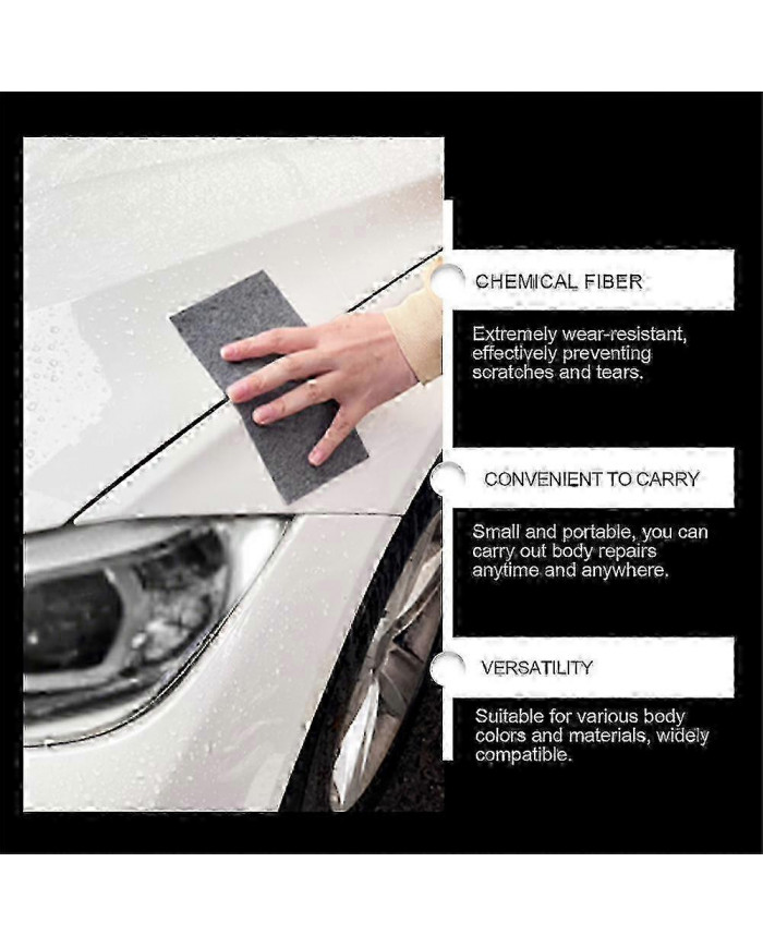 12pcs Nano Sparkle Cloth pour les rayures de voiture Nano Magic Cloth Scratch Remover