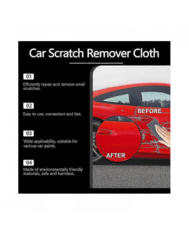 12pcs Nano Sparkle Cloth pour les rayures de voiture Nano Magic Cloth Scratch Remover