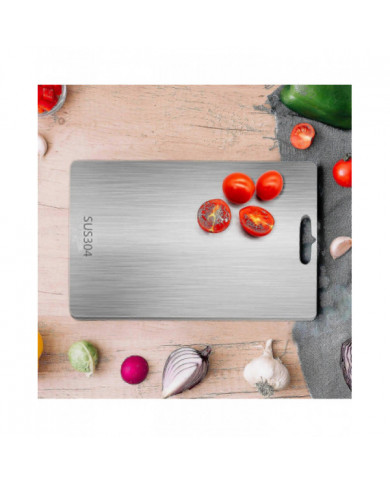 Planche à découper en titane - Planche à découper en acier inoxydable pour la cuisine 304 Planche à découper de [...]