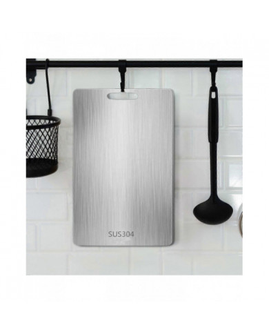 Planche à découper en titane - Planche à découper en acier inoxydable pour la cuisine 304 Planche à découper de [...]