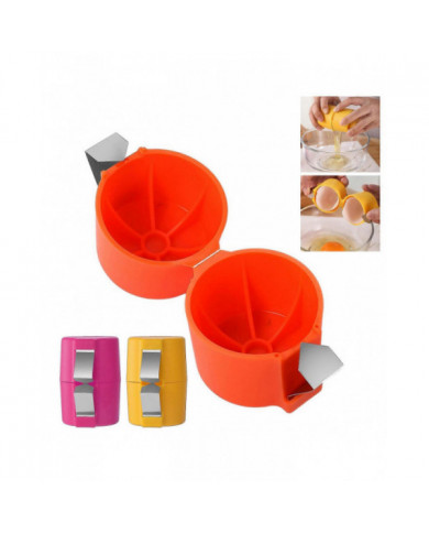 Ouvre-œufs Cracker Séparateur Outil portatif Coquille d’œuf Coupeur Egg Topper Remover Gadget de cuisine pour œufs [...]