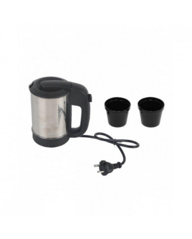 0.5l Mini bouilloire électrique en acier inoxydable mise hors tension automatique Portable Voyage Chaudière [...]