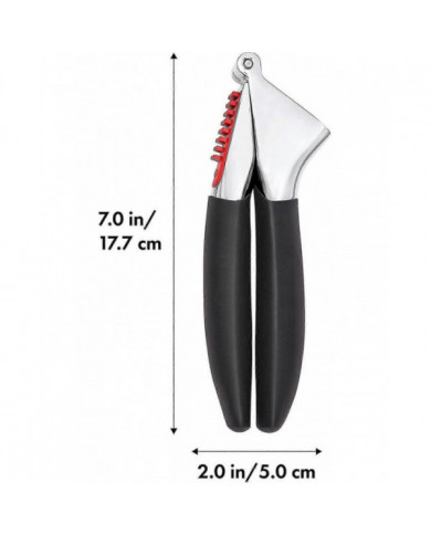 Good Grips Garlic Press - Outil de cuisine facile à utiliser pour écraser l’ail