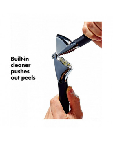 Good Grips Garlic Press - Outil de cuisine facile à utiliser pour écraser l’ail