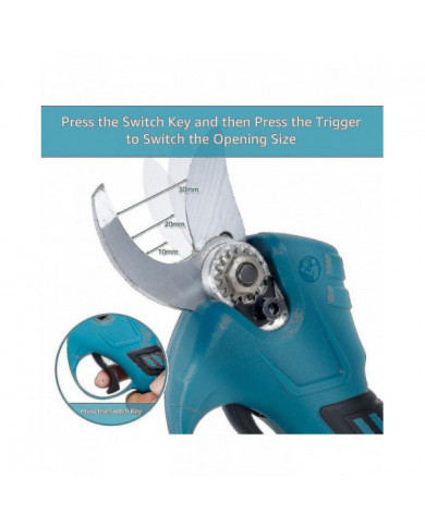 Sécateur électrique sans fil de 40mm Scissor Cutter Sécateur Pour Makita 18v