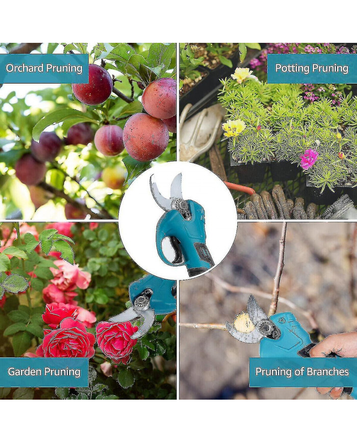 Sécateur électrique sans fil de 40mm Scissor Cutter Sécateur Pour Makita 18v