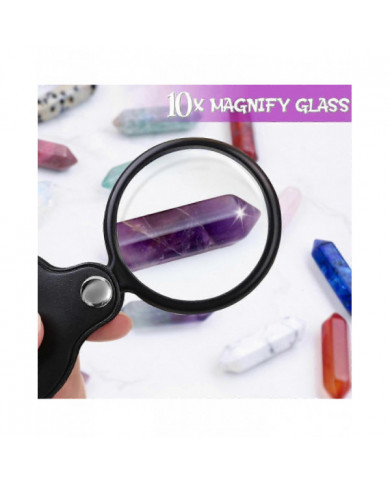 Calendrier de l’Avent 2024 Cadeaux 24 jours Cristaux Pierres Kit avec cristal Collier Porte Loupe Sac de rangement