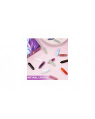 Calendrier de l’Avent 2024 Cadeaux 24 jours Cristaux Pierres Kit avec cristal Collier Porte Loupe Sac de rangement