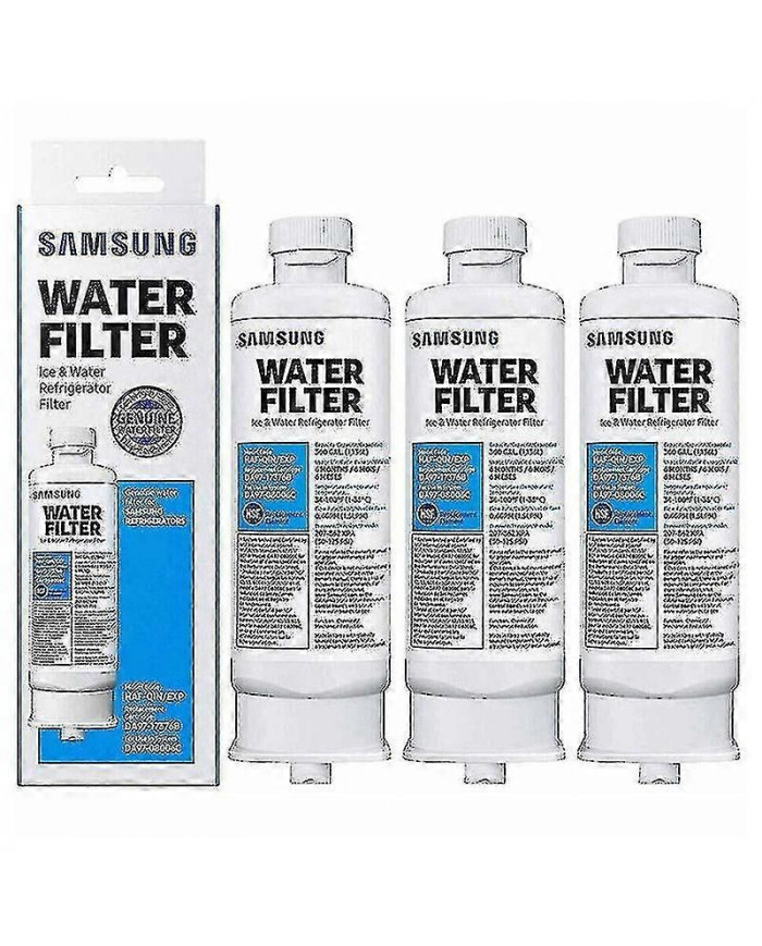 3 Pack Filtre à eau de réfrigérateur pour Samsung Da97-17376b Haf-qin Da97-08006c Qualité