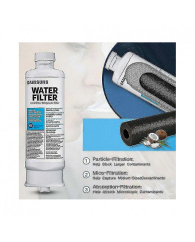 3 Pack Filtre à eau de réfrigérateur pour Samsung Da97-17376b Haf-qin Da97-08006c Qualité