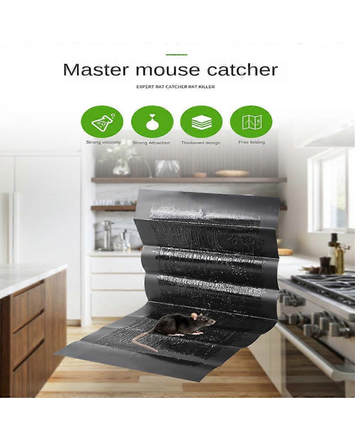 1/3/5x Adhésif collant pour souris Rat Adhésif collant non toxique pour souris prêt à l’emploi à l’intérieur à [...]