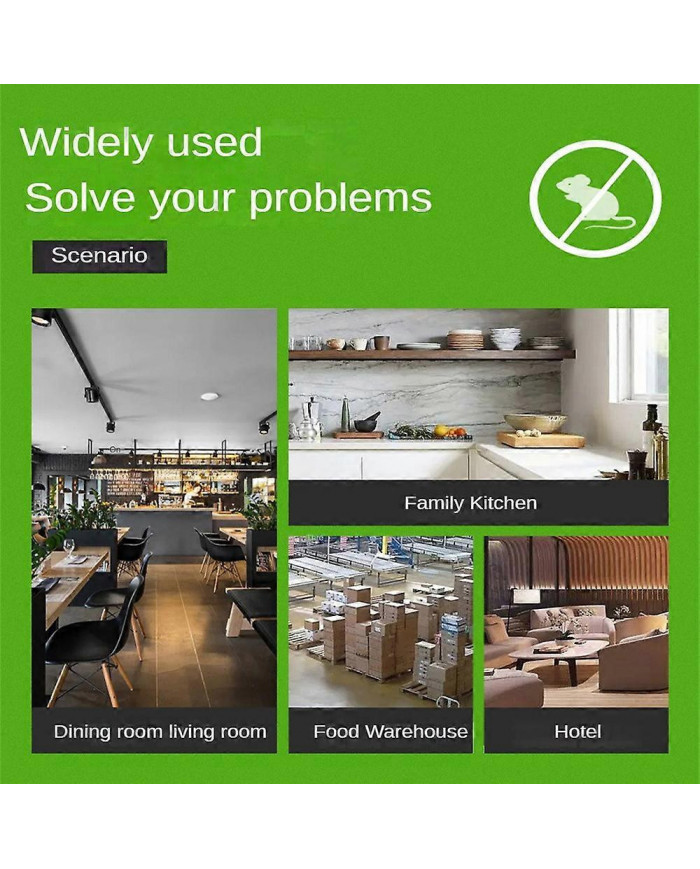 1/3/5x Adhésif collant pour souris Rat Adhésif collant non toxique pour souris prêt à l’emploi à l’intérieur à [...]