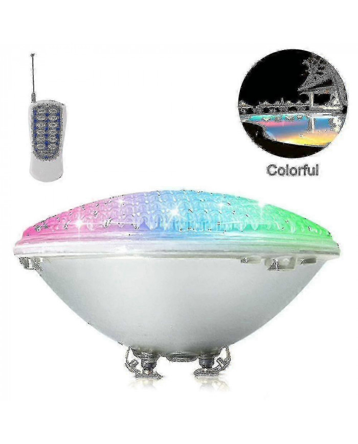 Éclairage de piscine Led, 18w Par56 Rgb Lumière de piscine. Spot sous-marin avec éclairage de piscine [...]