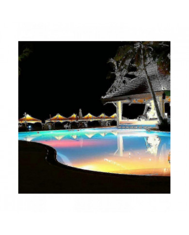 Éclairage de piscine Led, 18w Par56 Rgb Lumière de piscine. Spot sous-marin avec éclairage de piscine [...]