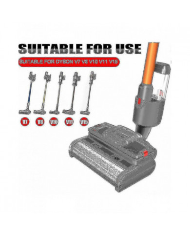 Compatible V15 V11 V10 V8 V7 Brosse à balai électrique humide et sèche avec fonction de nettoyage et de nettoyage