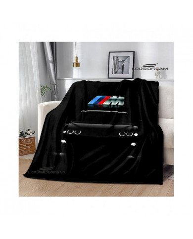 Logo de voiture de course Couverture imprimée Couvertures de pique-Couverture chaude Couverture douce et [...]