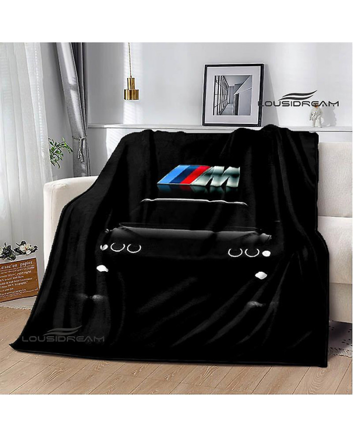 Logo de voiture de course Couverture imprimée Couvertures de pique-Couverture chaude Couverture douce et [...]