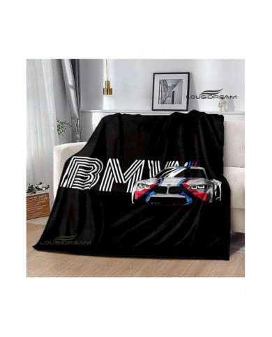 Logo de voiture de course Couverture imprimée Couvertures de pique-Couverture chaude Couverture douce et [...]