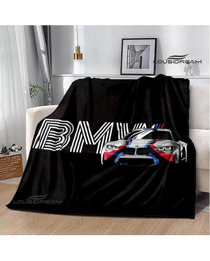 Logo de voiture de course Couverture imprimée Couvertures de pique-Couverture chaude Couverture douce et [...]