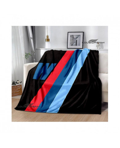 Logo de voiture de course Couverture imprimée Couvertures de pique-Couverture chaude Couverture douce et [...]