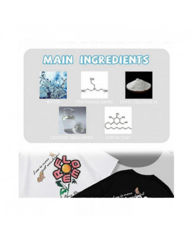 Dissolvant De Vinyle Thermocollant Dissolvant Rapide Dissolvant D’adhésif Pour Divers Matériaux Et Tissus Nouveau