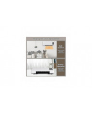 Chauffage portable et climatiseur Combo Bureau mural 2en1 Radiateur électrique Climatiseur pour le chauffage et la [...]